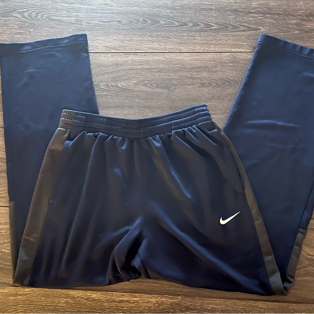 NIKE Navy Blue Activewear Sweat Pants X Size : Large